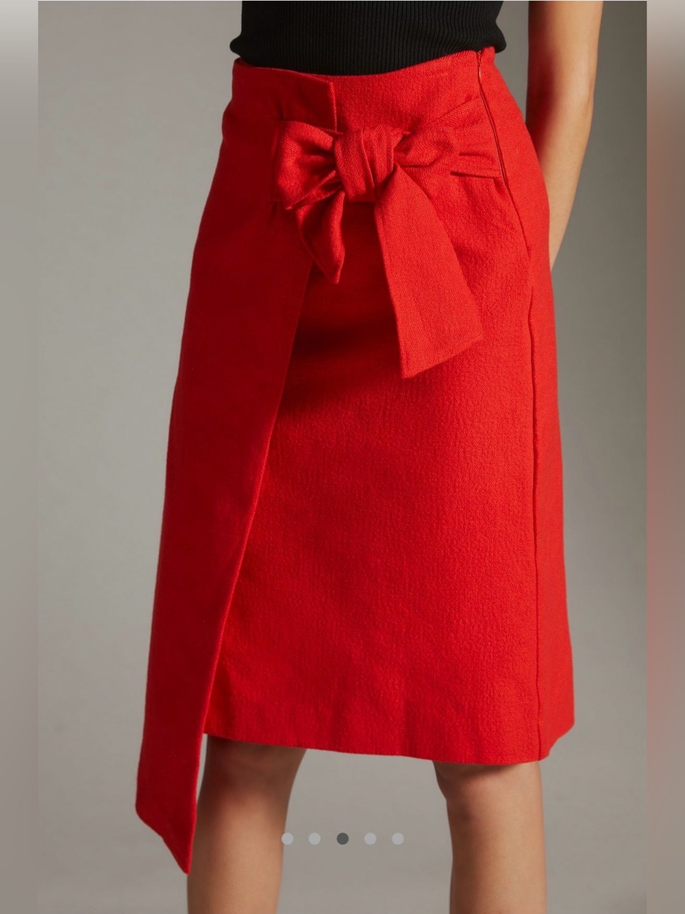 Anthropologie Maeve Asymmetrical Wrap Mini Skirt